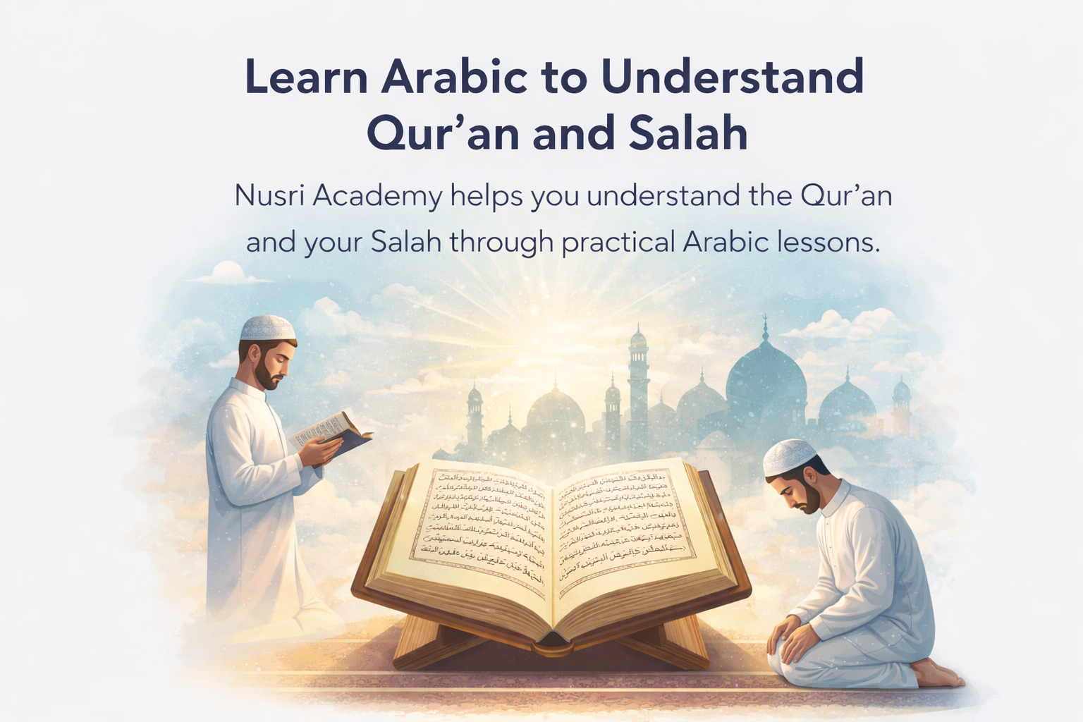 Arabic Learning Book - Nusri Academy